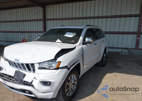 2015 Jeep Grand Cherokee Overland из США, поврежденный, VIN 1C4RJFCGXFC919043